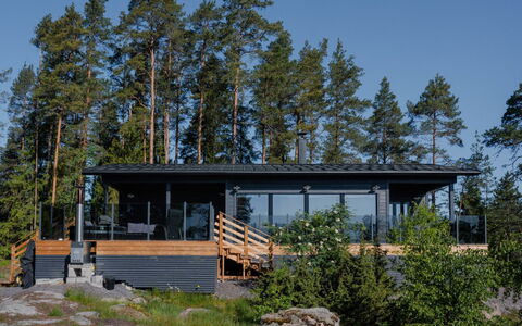 Sjöboda Hill: Veranda, Schaduw, Dek, Geluid, Blokhut, Balkon, Eco Hotel, Lariks, Outdoor Structuur