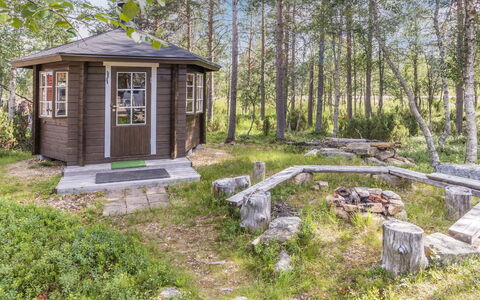 Kiilopään Tunturimajat B6 Kerttula: Hout, Sneeuw, Winter, Verblijf, Freezing, Huis, Blokhut, Lariks, Siding