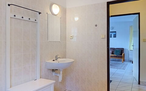 Green Valley Park Stárkov 13: Muur, Flooring, Loodgieterswerkinrichting, Verdieping, Wastafel In De Badkamer, Interieur Ontwerp, Plafond, Wastafel, Loodgieter, Badkamer