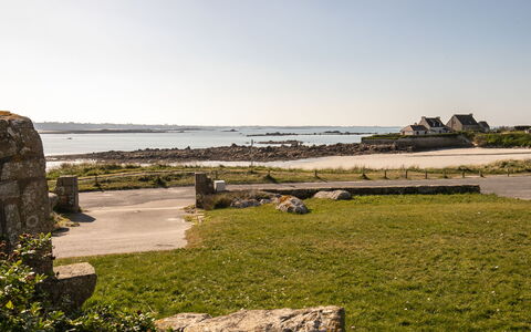 Dal D'Armor: Felsen\, Horizon, Kust, Land Lot, Kust En Oceanic Landvormen, Plain, Zee, Oceaan, Kust, Weide