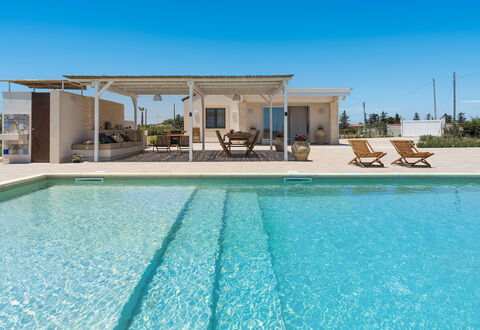 Villa Paolina: Water, Lucht, Zwembad, Azure, Fabriek, Schaduw, Buitenmeubels, Vrije Tijd, Samengesteld Materiaal, Onroerend Goed