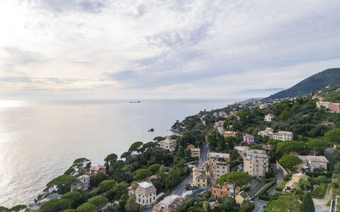 Casa con Accesso Privato al Mare, Parcheggio, Bogl: Kust, Zee, Woongebied, Kust En Oceanic Landvormen, Horizon, Landschap, Oceaan, Vogelperspectief, Luchtfotografie, Kust