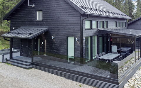 Himos Alppinotko 6 a: Dak, Siding, Huis, Verblijf, Dek, Blokhut, Garden Gebouwen, Plank