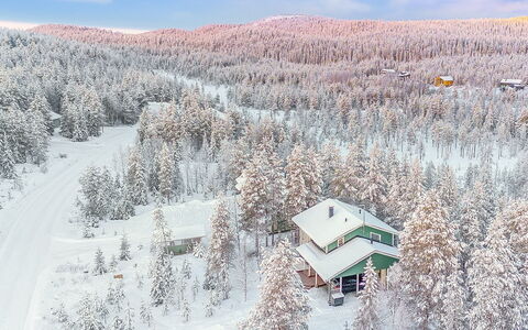 Rukan Tunturituuli: Sneeuw, Winter, Boom, Freezing, Verblijf, Lariks, Helling, Vorst, Glacial Landform