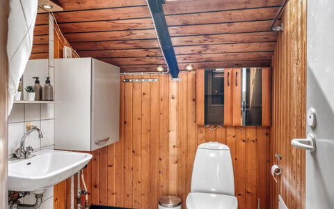 Jantje - 500M to the Fjord: Loodgieterswerkinrichting, Hout, Flooring, Toilet, Wc Bril, Verdieping, Badkamer, Wastafel, Loodgieter, Kraan