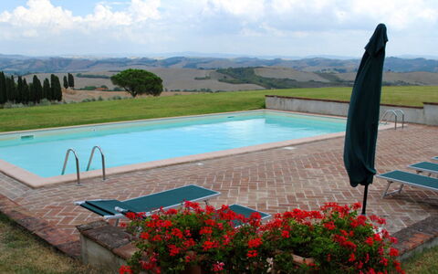 Il Tinaio: Zwembad, Woongebied, Landgoed, Hacienda, Boerderij, Villa, Toevlucht, Binnenplaats, Landscaping, Werf