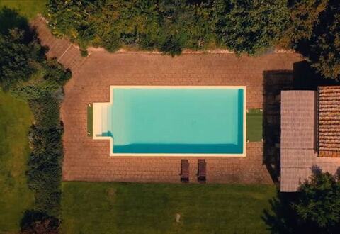 Bagnoletto: Zwembad, Samengesteld Materiaal, Landgoed, Toevlucht, Thermae, Backyard, Boerderij, Vrije Tijd, Tuin, Gazon