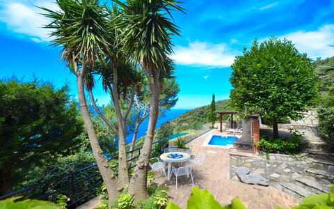 Villa Campanella: Blauw, Toevlucht, Eco Hotel, Tuin, Zwembad, Landscaping, Tropen, Hotel, Balkon