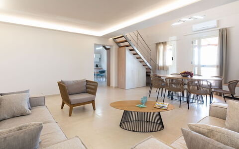 Casa sul Mare: Meubilair, Interieur Ontwerp, Flooring, Verdieping, Hout, Plafond, Kamer, Bankstel, Verlichting, Woonkamer