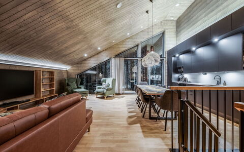 Levi Star West B: Hout, Sneeuw, Winter, Verblijf, Freezing, Huis, Blokhut, Lariks, Siding