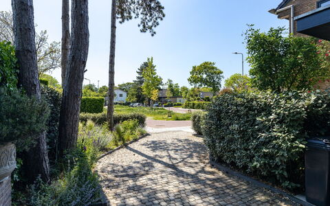 Residence Domburgse Duinen: Struik, Tuin, Groundcover, Gang, Oprit, Landscaping, Flagstone, Woody Plant, Schaduw