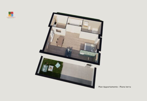 Suite Trastevere: Woonkamer