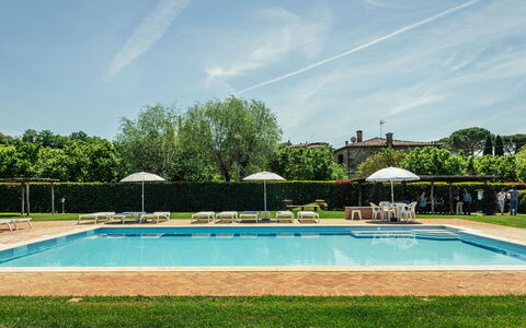 Il Roseto: Zwembad, Toevlucht, Tuin, Vrije Tijd, Eco Hotel, Landgoed, Hacienda, Buitenmeubels, Gazon, Landscaping