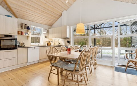 Tomine - from the Sea: Hout, Plafond, Interieur Ontwerp, Meubilair, Huis, Keuken En Eettafel, Keuken, Houten Vloer, Stoel, Kamer