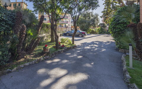 Green Home Seaside, Parking, Wifi, Ac, Genova Nerv: Boom, Weg Oppervlak, Woongebied, Buurt, Asfalt, Appartement, Oprit, Voorstad, Stoep