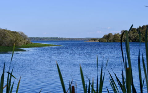 Domaine de Peyroutic: Blauw, Watervoorraden, Water, Zwemwater, Groen, Natuurlijk Landschap, Waterweg, Bank, Waterloop, Moeras