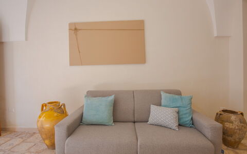 Casa Ettore: Meubilair, Interieur Ontwerp, Bankstel, Flooring, Verdieping, Woonkamer, Kamer, Appartement, Comfort