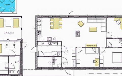 Villa Karhentimantti: Hout, Verblijf, Huis, Huis, Deur, Hardwood, Garden Gebouwen, Beits, Blokhut, Plank