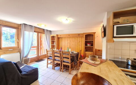 Balcons des Pistes C: Bergdorp, Alpen