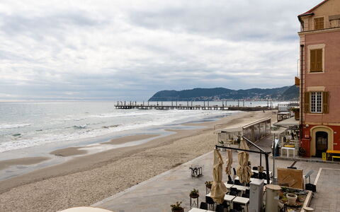 Casa Sole Mare: Kust, Strand, Zee, Kust, Vakantie, Schaduw, Zand, Balkon, Badplaats