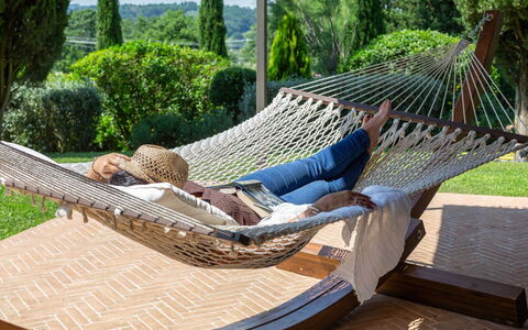 Podere i Poggi: Buitenmeubels, Vrije Tijd, Wicker, Tuin, Schaduw, Ligstoel