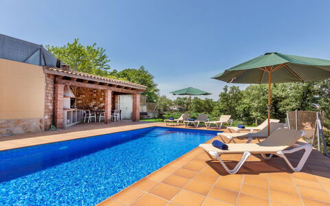 Esteva: Blauw, Zwembad, Toevlucht, Samengesteld Materiaal, Landgoed, Eco Hotel, Landscaping, Buitenmeubels, Tuin, Schaduw