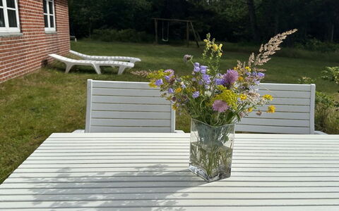 Ibbe - 3.5Km from the Sea: Meubilair, Buitenmeubels, Tafel, Buitentafel, Stoel, Bloempot, Tuin, Hardwood, Plank, Backyard