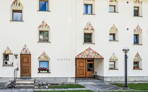 Chesa Alossa: Appartement, Verf, Daylighting