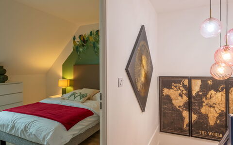 La Berckoise: Muur, Deur, Flooring, Huis, Verdieping, Samengesteld Materiaal, Beton, Flagstone, Bloempot