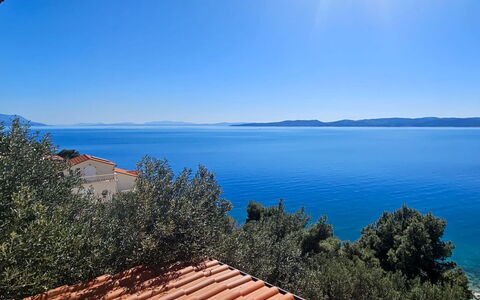 Omiš 902: Blauw, Horizon, Zee, Kust En Oceanic Landvormen, Oceaan, Kust, Tropen, Strand, Baai, Geluid
