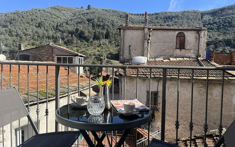 La Casa di Anna: Schaduw, Balkon, Hotel, Villa, Toevlucht, Buitenmeubels