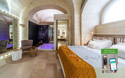 Accommodatie:&nbsp;Maiorca Deluxe Room with Bath Tub - Borgo Bianco