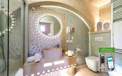 Accommodatie:&nbsp;Meridiano - Romantic Room - Borgo Bianco