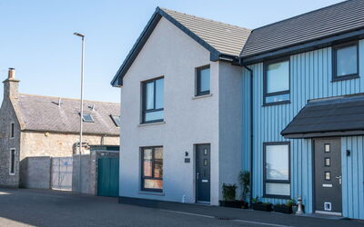 Shore Street - Lossiemouth, Schotland, Verenigd Koninkrijk