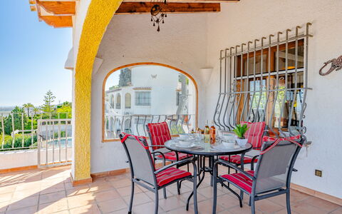 Los Limoneros: Appartement, Meubilair, Woongebied, Balkon, Condominium, Stoel, Schaduw, Toevlucht, Kust, Hotel