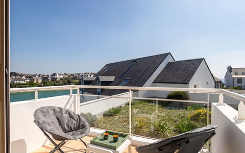 Entre Port et Plages: Appartement, Balkon, Toevlucht, Hotel, Penthouse