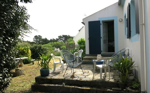 Charme de Samzun: Zee, Kust, Strand, Oceaan, Schaduw, Balkon, Plank, Buitenmeubels