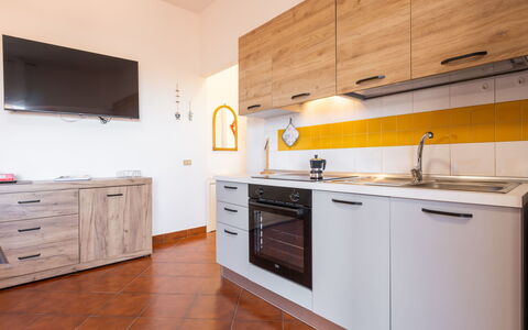 Appartamento Sala: Zee, Kust, Strand, Oceaan, Schaduw, Balkon, Plank, Buitenmeubels