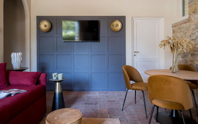 Accommodatie:&nbsp;Relais Badia a Passignano - Appartamento Sauvignon