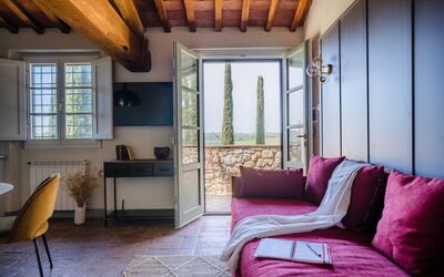 Accommodatie:&nbsp;Relais Badia a Passignano - Appartamento Malvasia
