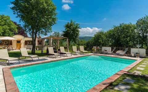 Antica Villa Della Lana: Zwembad, Boom, Toevlucht, Eco Hotel, Tuin, Buitenmeubels, Schaduw, Thermae, Paraplu, Landgoed