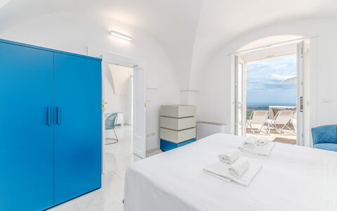 Villa Augusta Vista Mare: Blauw, Appartement, Zee, Hotel