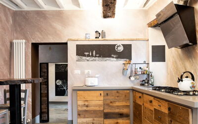 Canto alla Luna: Meubilair, Keuken, Countertop, Interieur Ontwerp, Flooring, Cabinetry, Hout, Toestel Van De Keuken, Verdieping, Plafond