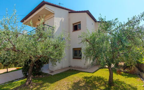 Tres Olivos: Fabriek, Lucht, Gebouw, Venster, Land Lot, Boom, Huis, Vegetation, Verblijf, Woongebied