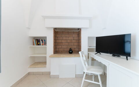 Masseria Lamagrotte By Raro Rooms: Interieur Ontwerp, Flooring, Meubilair, Verdieping, Plafond, Kamer, Appartement, Woonkamer, Stoel, Gieten