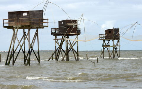 Les Ajoncs: Zee, Oceaan, Golf, Strand, Zand, Kust, Wind Wave, Pier