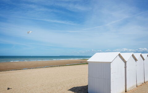 Les Jardins de la Plage: Blauw, Strand, Natuurlijke Omgeving, Horizon, Wolk, Zand, Kust, Zomer, Zee, Ecoregio