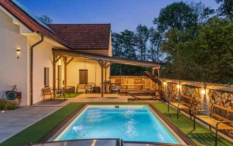 Luxury Retreat Resort: Zwembad, Architectuur, Toevlucht, Eco Hotel, Verblijf, Landgoed, Boerderij, Dek, Villa, Veranda