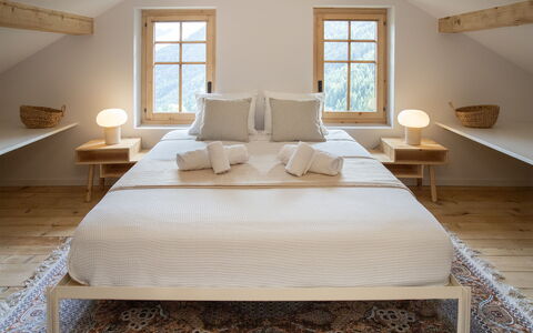 Quinette: Meubilair, Interieur Ontwerp, Flooring, Hout, Verdieping, Slaapkamer, Plafond, Bed, Textiel, Verlichting