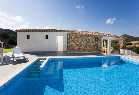 Villa Fico D'india 2: Zwembad, Blauw, Samengesteld Materiaal, Toevlucht, Villa, Landgoed, Thermae, Eco Hotel, Waterpartij, Tegel